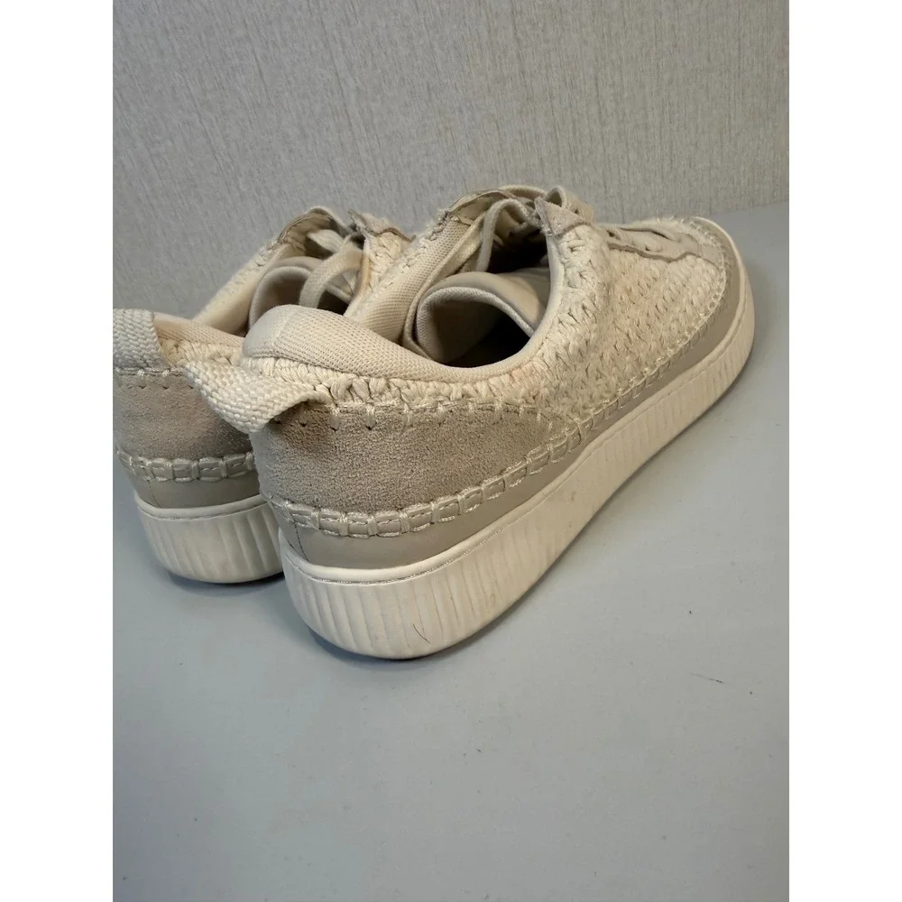 Dolce Vita Nicona Women's Fashion‎ Sneakers Sandstone Knit Size 9.5